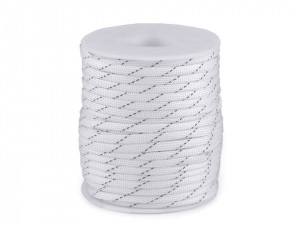 Padáková šňůra Ø4 mm s reflexní nití