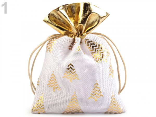 Dárkový pytlík 13x18 cm imitace juty