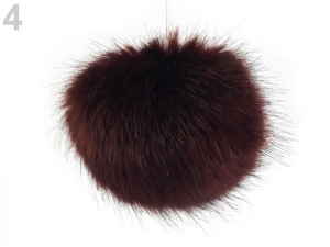 Kožešinová bambule Ø9 cm