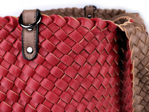 Kabelka oboustranná splétaná 31x50 cm sada 2 ks