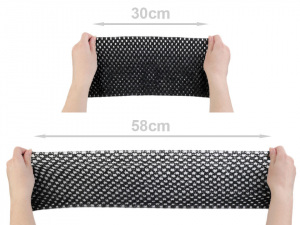 Síťovaná pruženka šíře 15 cm tutu