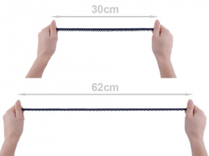 Ozdobná pruženka šíře 10 mm