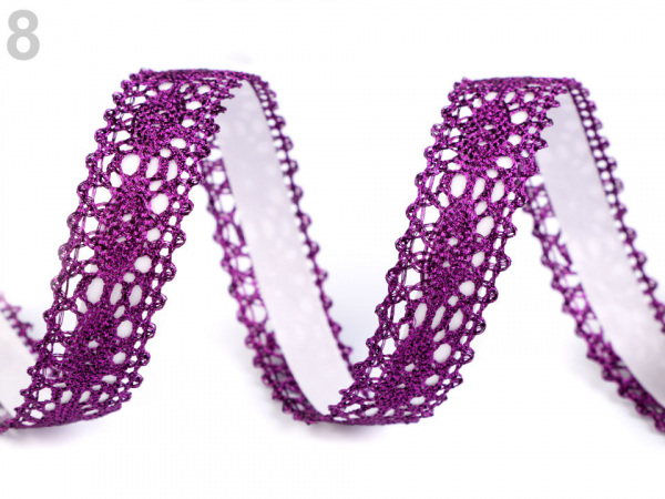 Samolepicí krajka šíře 17 mm lesklá