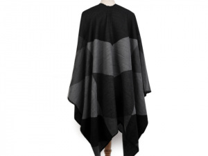 Oboustranné pončo / pléd 130x145 cm