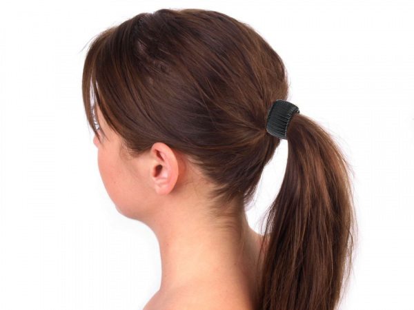 Gumička do vlasů se sponou