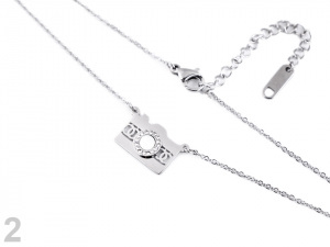 Náhrdelník z nerezové oceli brýle, foťák