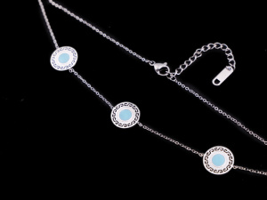 Náhrdelník z nerezové oceli mandala