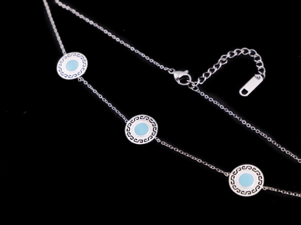 Náhrdelník z nerezové oceli mandala