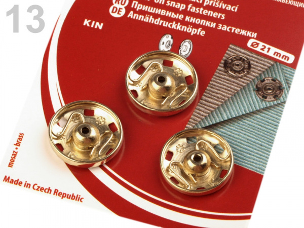 Kovové patentky / stiskací knoflíky