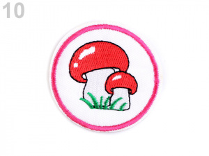 Nažehlovačka jablko, hříbek, jahoda, meloun, hruška