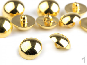 Knoflík na kroje velikost 28" zlatá