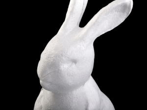 Velikonoční zajíc 9,5x15,5 cm polystyren