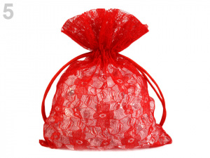 Dárkový pytlík krajkový 12x18 cm