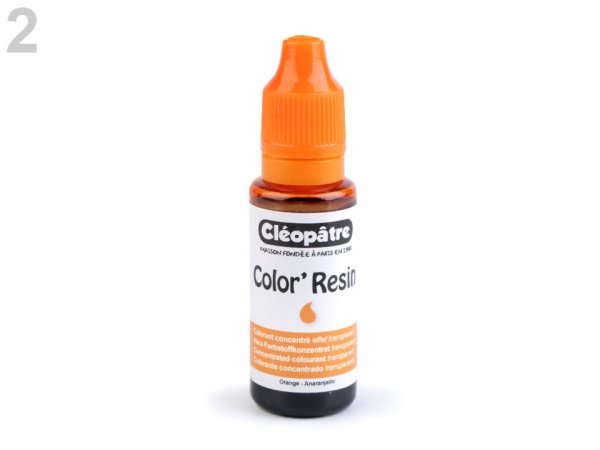 Barva do pryskyřice 15 g transparent