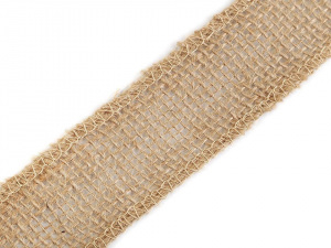Jutová stuha šíře 35 mm