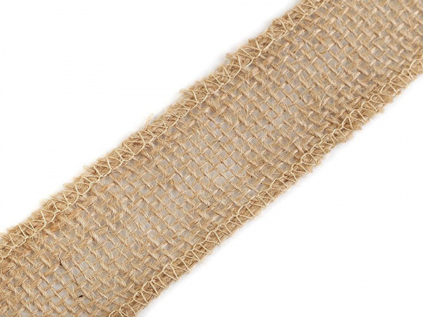 Jutová stuha šíře 35 mm