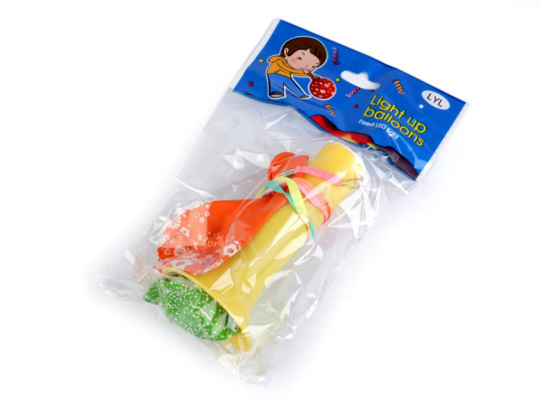 Svítící nafukovací balónky