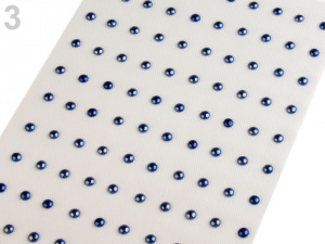 Nažehlovací perly velikost SS26 na přenášecí fólii