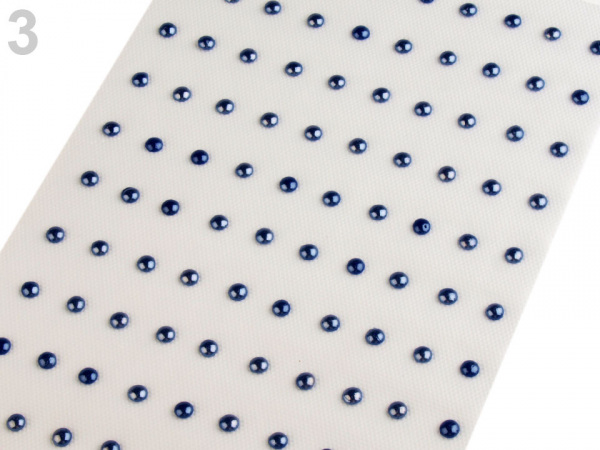 Nažehlovací perly velikost SS26 na přenášecí fólii