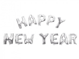 Nafukovací sada písmen HAPPY NEW YEAR