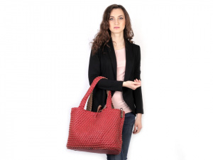 Kabelka oboustranná splétaná 31x50 cm sada 2 ks