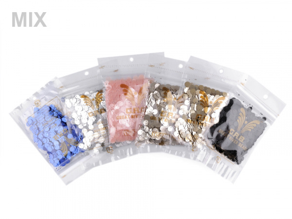 Flitry Ø8 mm hladké matné