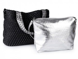 Kabelka oboustranná splétaná 31x50 cm sada 2 ks