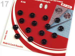 Kovové patentky / stiskací knoflíky