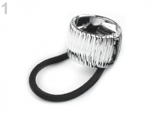 Gumička do vlasů se sponou