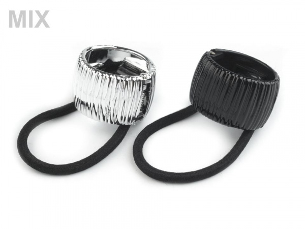 Gumička do vlasů se sponou