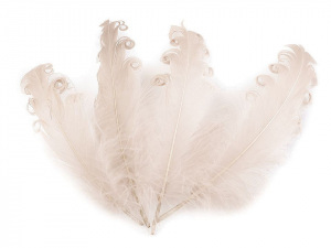 Husí peří kudrnaté délka 12-18 cm