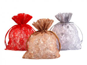 Dárkový pytlík krajkový 12x18 cm