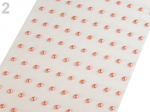 Nažehlovací perly velikost SS26 na přenášecí fólii