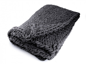 Pletená deka / pléd z extra silné příze
