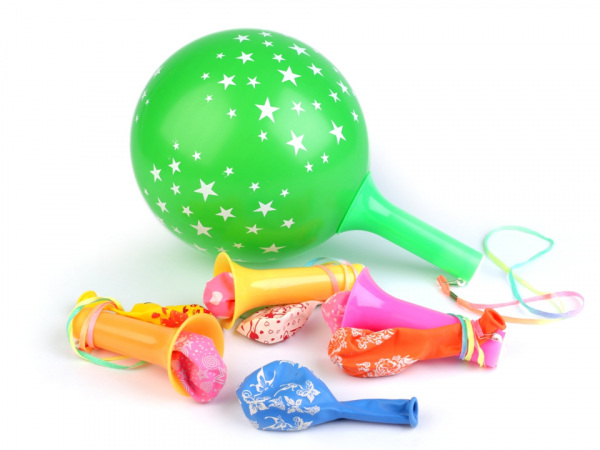 Svítící nafukovací balónky