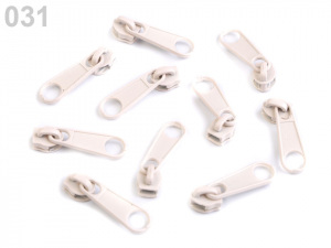 Jezdec ke spirálovým zipům No 3 BX