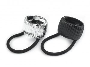 Gumička do vlasů se sponou