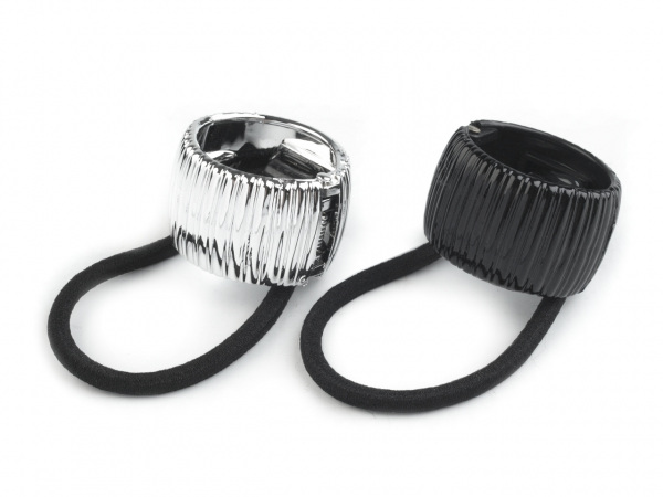 Gumička do vlasů se sponou