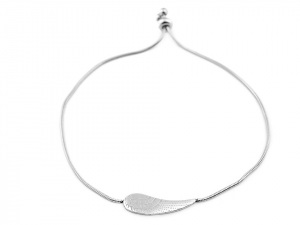 Náramek z nerezové oceli slon, křídlo