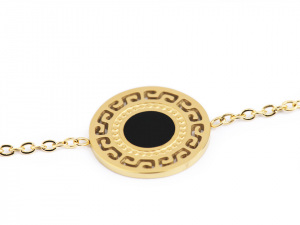 Náhrdelník z nerezové oceli mandala