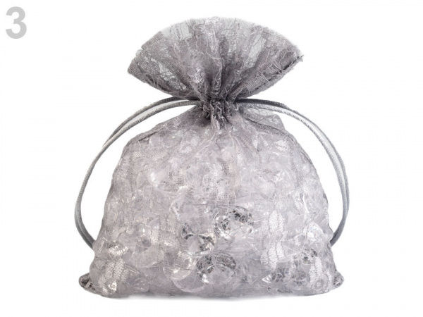 Dárkový pytlík krajkový 12x18 cm