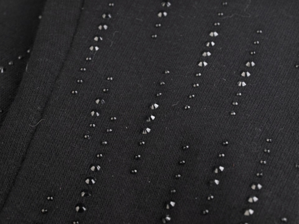 Dámské úpletové rukavice s kamínky