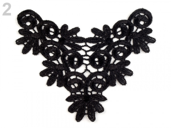 Krajková aplikace / vsadka na košilky