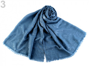 Šála s kašmírovými ornamenty 80x180 cm