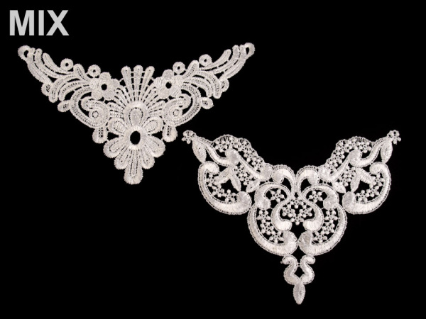 Krajková aplikace / vsadka na košilky