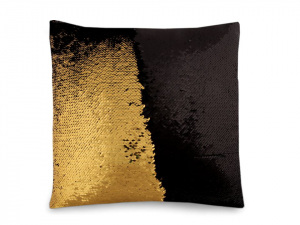 Povlak na polštář s oboustrannými flitry 40x40 cm