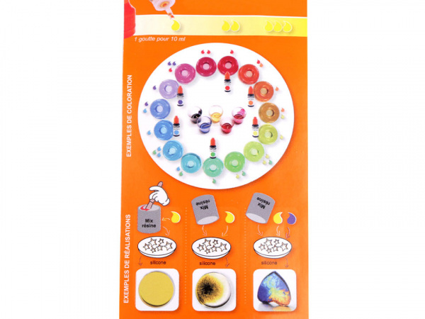 Barva do pryskyřice 15 g transparent