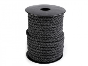 Bavlněná šňůra kroucená Ø5 a 6 mm