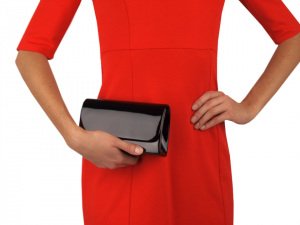 Kabelka - psaníčko lakované