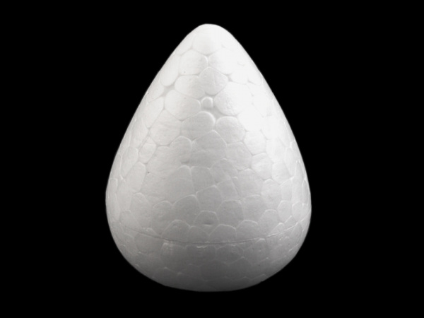 Polystyren - květinový střed, kapka, hlavička, hruška